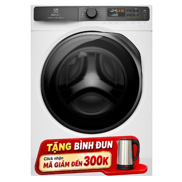Electrolux Inverter Giặt 13 kg - Sấy 9 kg EWW1343R7WC