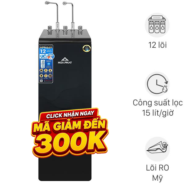 Máy lọc nước RO Hòa Phát HPN669