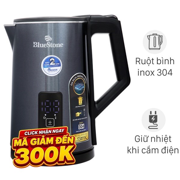 Bình đun siêu tốc BlueStone 1.5 lít KTB-3471