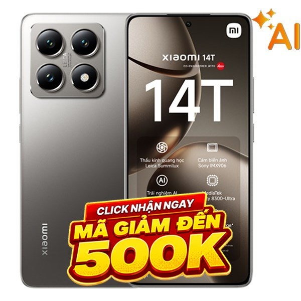 Điện thoại Xiaomi 14T 5G 12GB/256GB