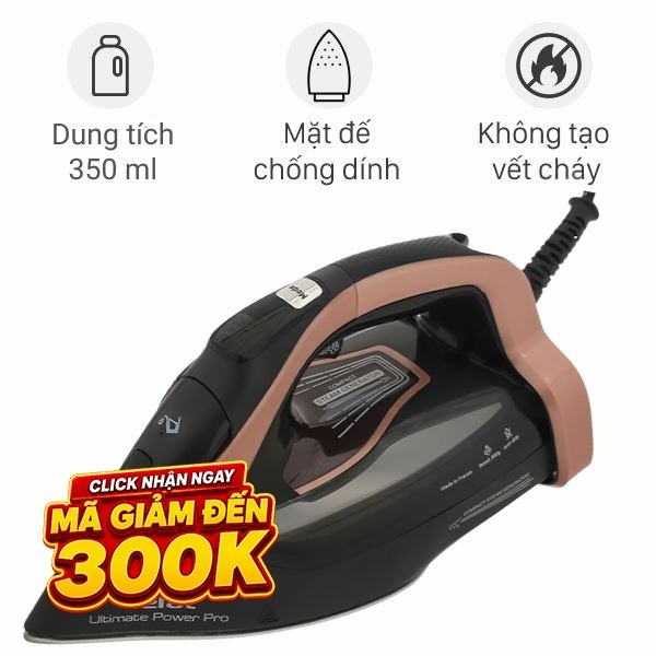 Bàn ủi hơi nước Tefal FV9E50E0 3200W