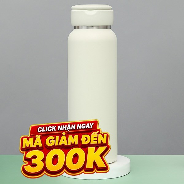 Bình giữ nhiệt nóng lạnh Inox 800 ml Lock&Lock LHC4322IVY