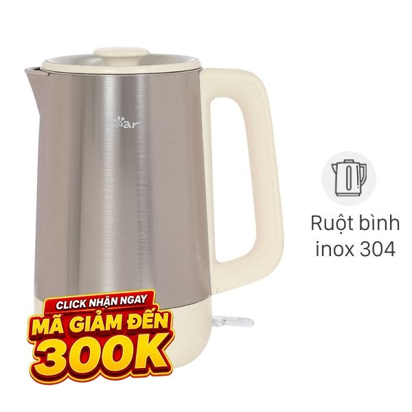 Bình đun siêu tốc Bear 1.7 lít ZDH-D17T5