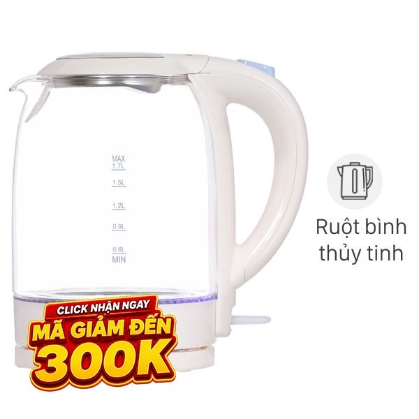 Bình đun siêu tốc Bear 1.7 lít ZDH-A17L1