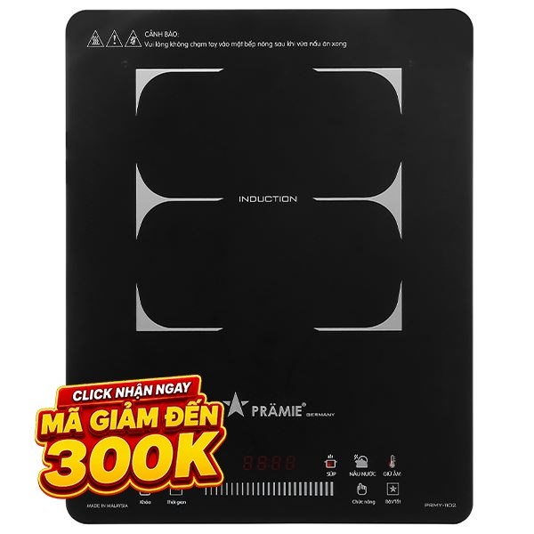 Bếp từ đơn Pramie PRMY-1102 2000W
