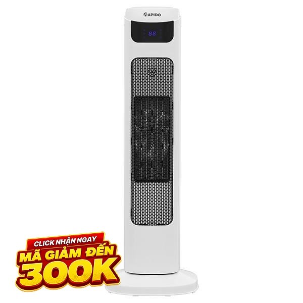 Quạt sưởi gốm Rapido RCH-2000SDW
