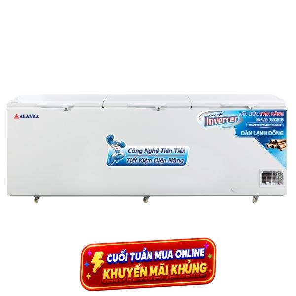 Tủ đông Alaska Inverter 742 lít HB-1100CI