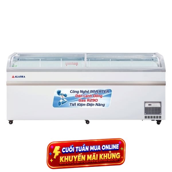 Tủ đông Alaska Inverter 550 lít KC-550CI