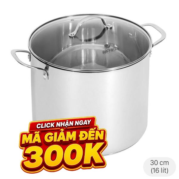 Nồi luộc gà inox 5 đáy Elmich EL-2525IN30