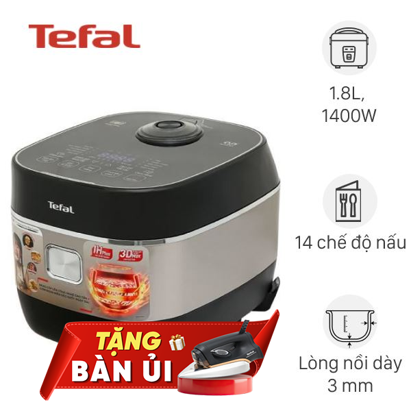 Nồi cơm điện cao tần Tefal 1.8 lít RK819868