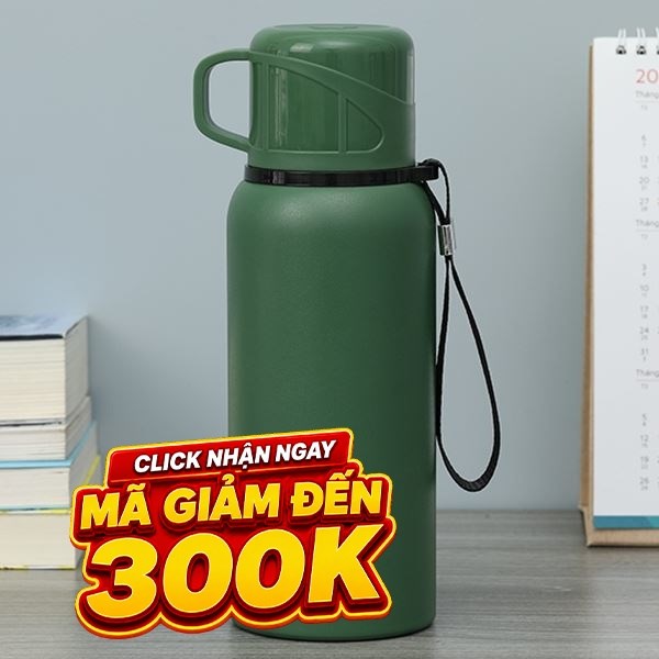 Bình giữ nhiệt nóng lạnh Inox 600 ml Delites Z109