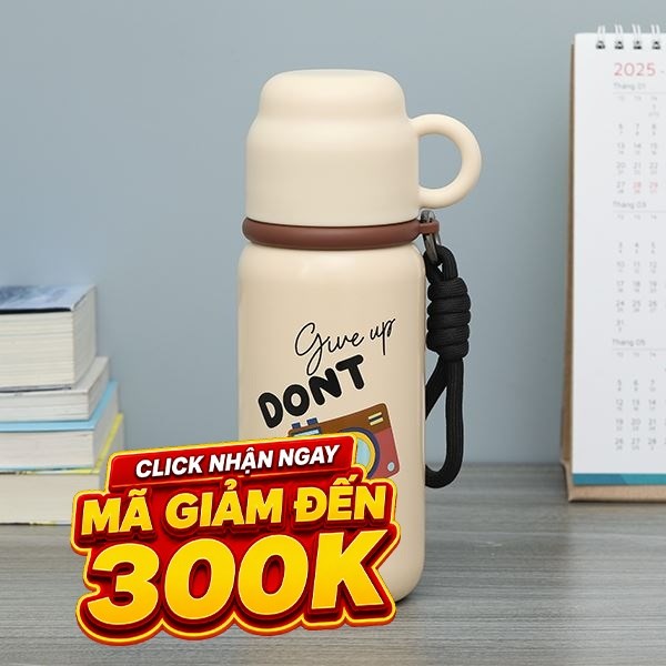 Bình giữ nhiệt nóng lạnh Inox 450 ml Delites XB-24138