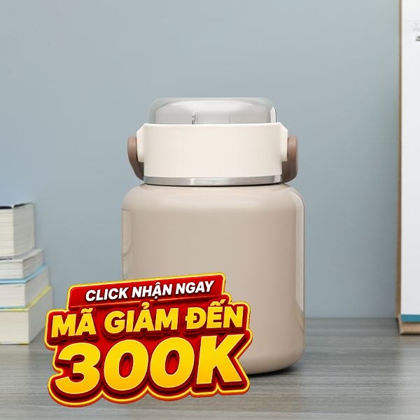 Bình giữ nhiệt nóng lạnh Inox 800 ml Delites XB-24170