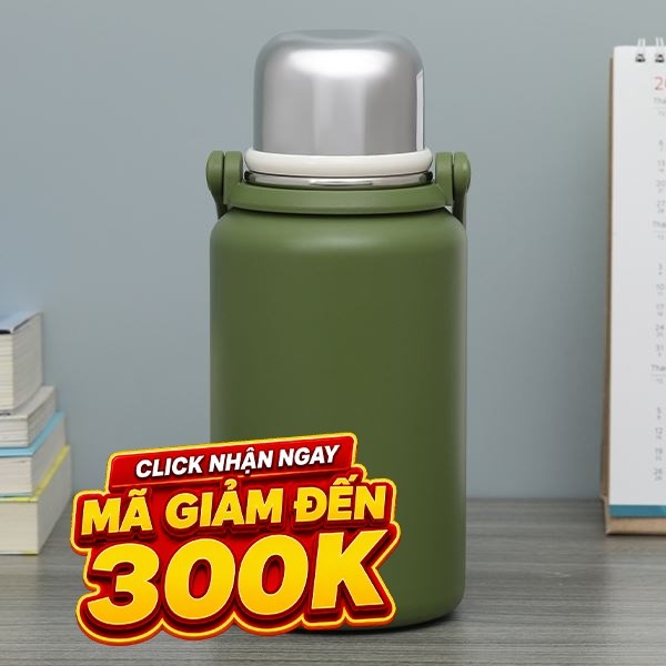 Bình giữ nhiệt nóng lạnh Inox 900 ml Delites XB-22132