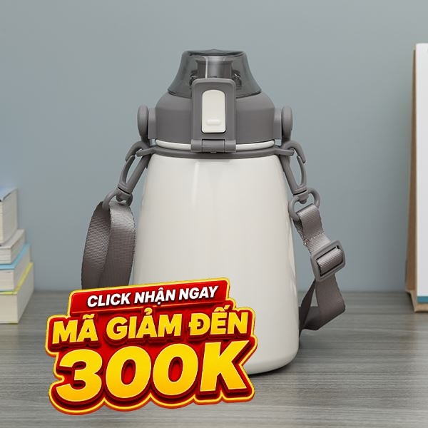 Bình giữ nhiệt nóng lạnh Inox 1100 ml Delites DSV-088