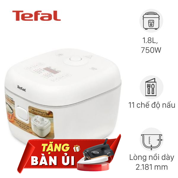 Nồi cơm điện tử Tefal 1.8 lít RK7711Y0