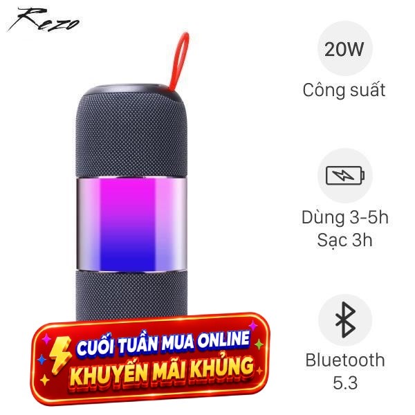 Loa Bluetooth Rezo Ledmi K311