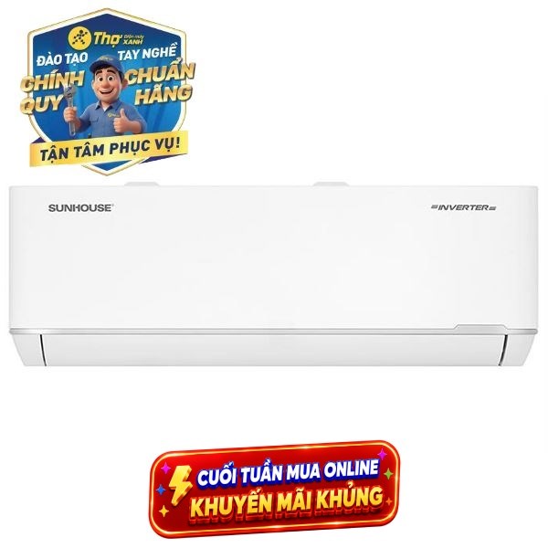 Sunhouse Inverter 1 HP SHR-AW09IC650