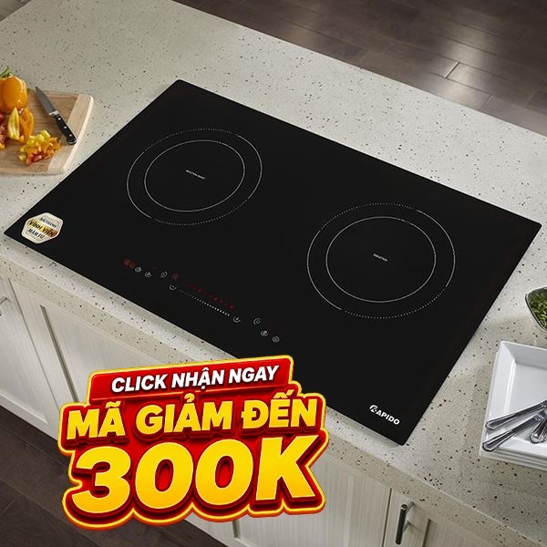 Bếp từ đôi âm Rapido RI-40SKD 4200W