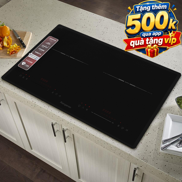 Bếp từ đôi âm Kangaroo KGIC44D1T 4400W