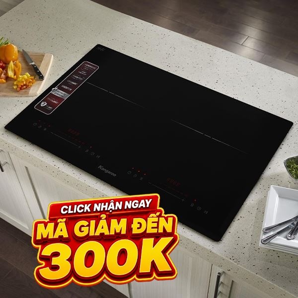 Bếp từ đôi âm Kangaroo KGIC48D1T 4800W