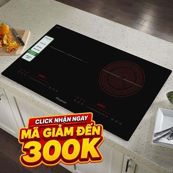 Bếp từ hồng ngoại âm Kangaroo KGIF44D1C 4400W