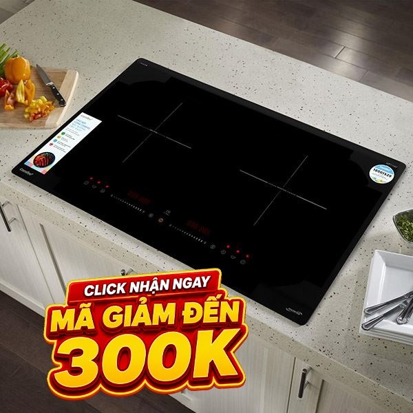 Bếp từ đôi âm Comfee CIH-40DHE 4000W