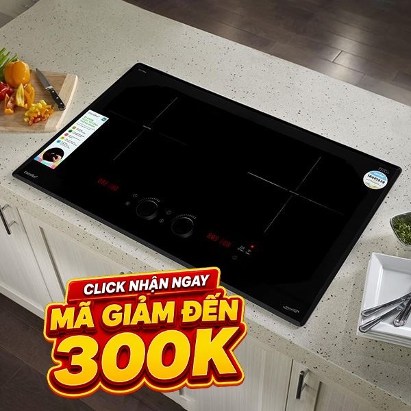 Bếp từ đôi âm Comfee CIH-55DSU 5500W