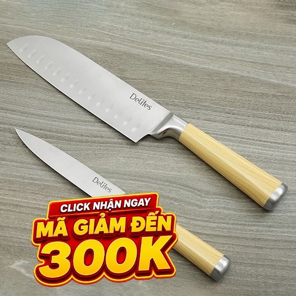 Bộ dao inox Delites LK-318-3