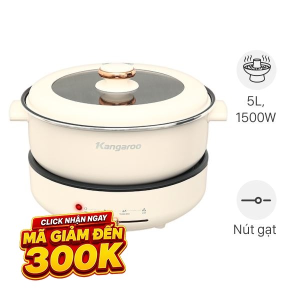 Nồi lẩu đa năng Kangaroo KG50EH1 5 lít