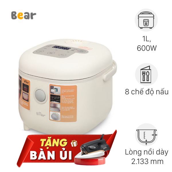 Nồi cơm điện tử Bear 1 lít RC-4H30U