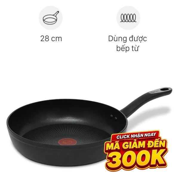 Chảo nhôm chống dính đáy từ Tefal Flavor Force E2770674