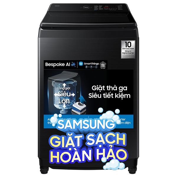 Samsung Inverter 19 Kg WA80F19B9BSV