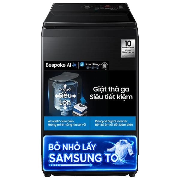 Samsung Inverter 15 Kg WA80F15B6BSV