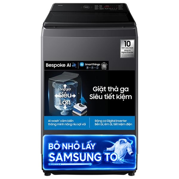 Samsung Inverter 15 Kg WA80F15S5CSV