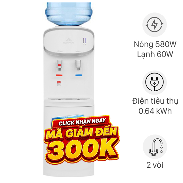 Cây nước nóng lạnh Hòa Phát HTL236 640W