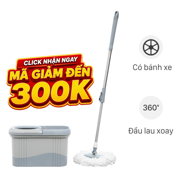 Bộ lau nhà 360 Delites MH - HomePlus X2