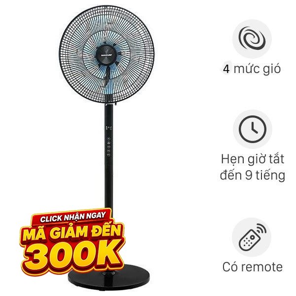 Quạt đứng Sunhouse  8 cánh SHD7346 60W