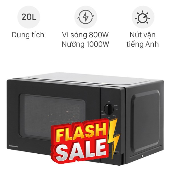Lò vi sóng có nướng Panasonic NN-GM22QBYUE