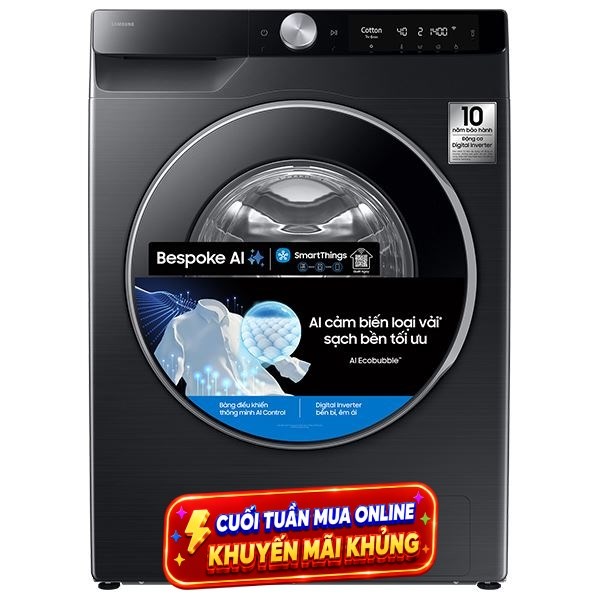 Samsung Inverter 10 Kg WW10DG6U34LBSV