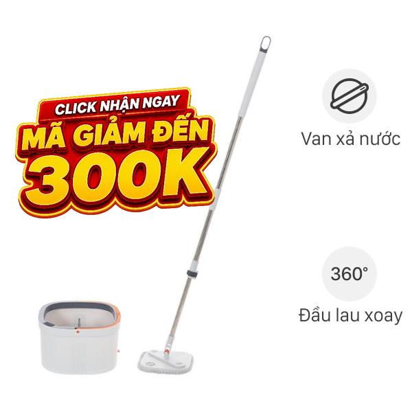 Bộ lau nhà tách nước bẩn AVA BH-RM75