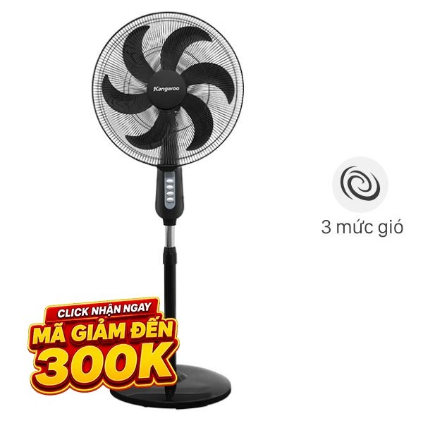 Quạt đứng Kangaroo  6 cánh KGEF06SM 90W
