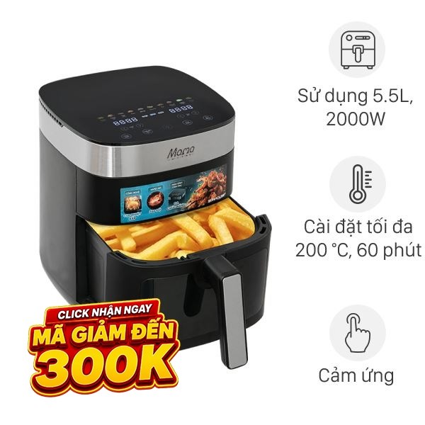 Nồi chiên không dầu Sunhouse Mama 6.5 lít SHD4092