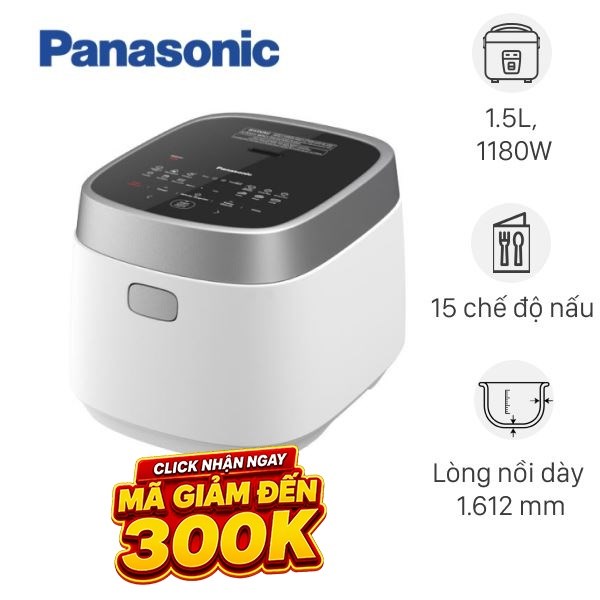 Nồi cơm điện cao tần Panasonic 1.5 lít SR-HNS151WRA