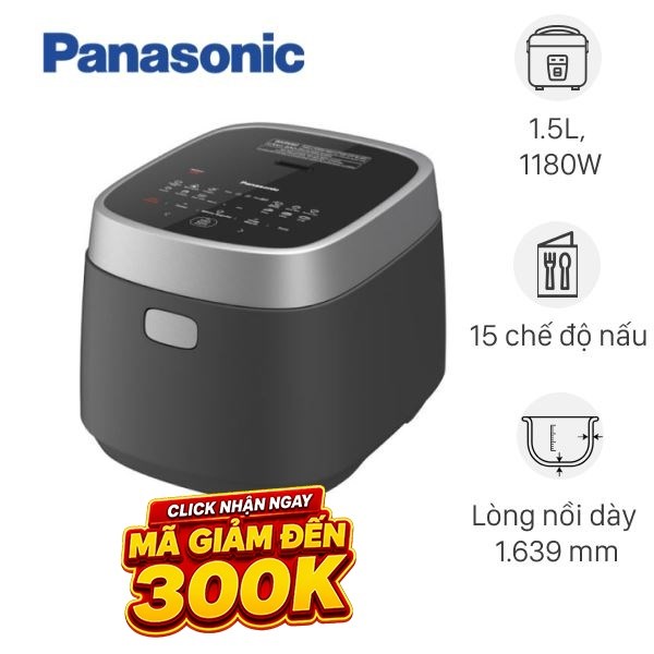 Nồi cơm điện cao tần Panasonic 1.5 lít SR-HN151KRA