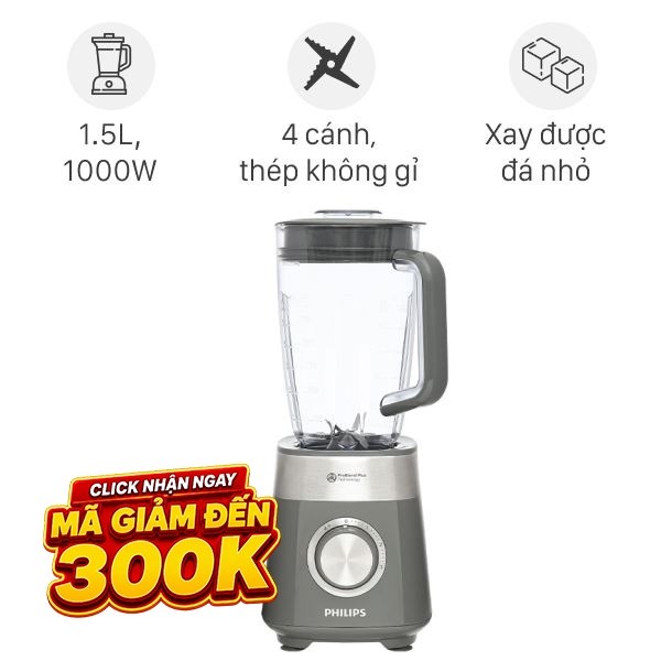 Máy xay sinh tố Philips HR3020/20