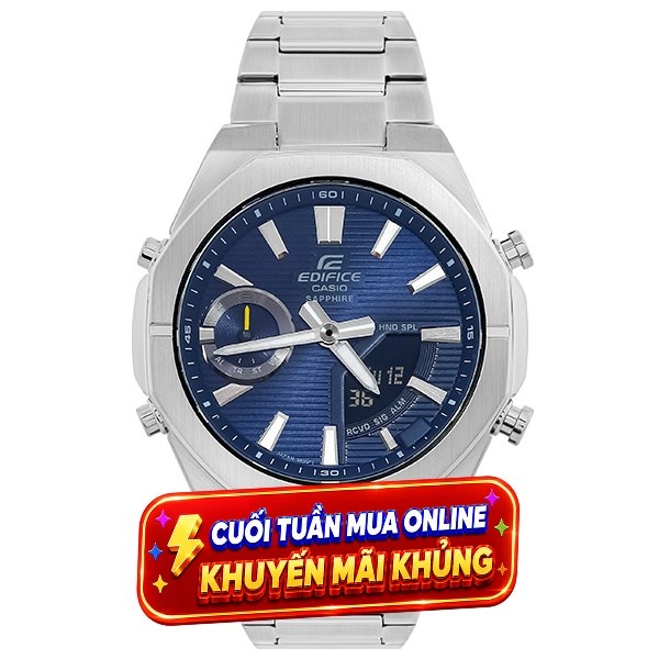 EDIFICE CASIO 43 mm Nam ECB-S10D-2ADF