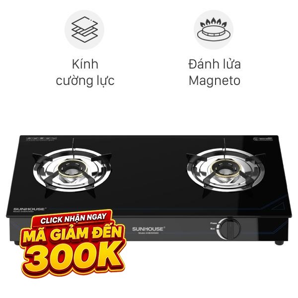 Bếp ga đôi Sunhouse SHB3105MD