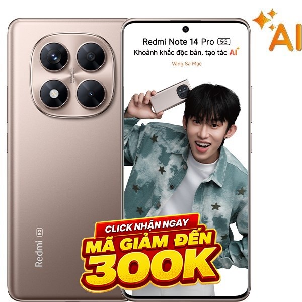 Điện thoại Xiaomi Redmi Note 14 Pro 5G 12GB/512GB