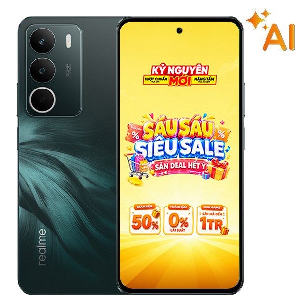 realme C71 6GB 128GB chính hãng, trả chậm 0% lãi suất